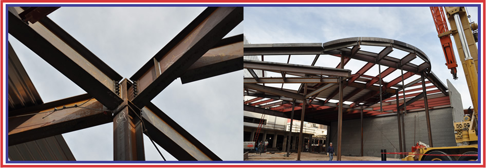 Structural Steel work at Nikki Beach